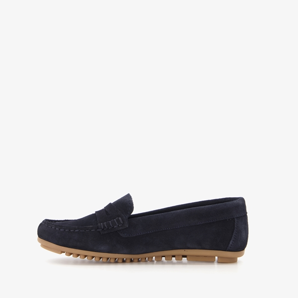 Hush Puppies dames mocassins blauw
