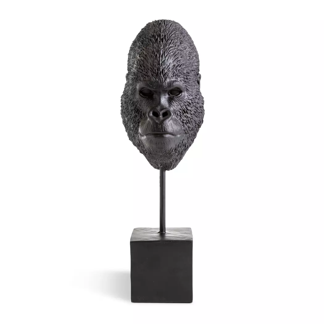 Deko-Objekt Gorillakopf 47 cm