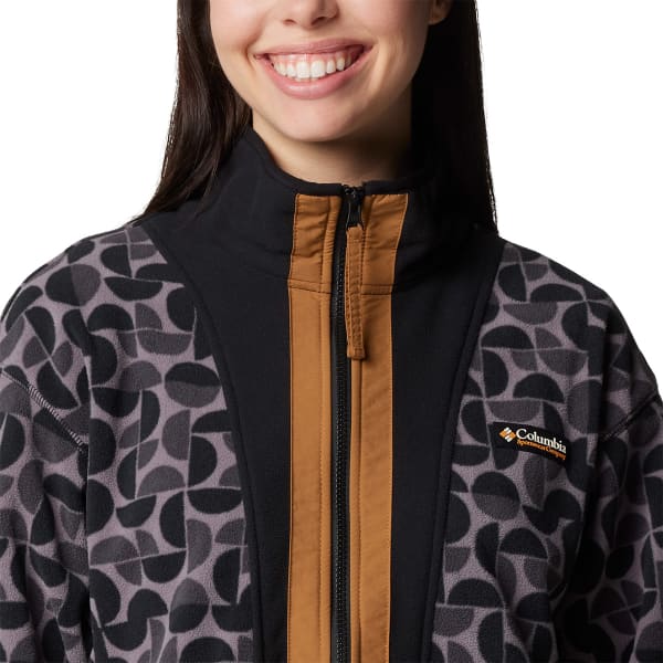 Veste polaire COLUMBIA BACKBOWL II PRINTED FULL ZIP FLEECE W BLACK RETROSCAPE PRINT/BLACK