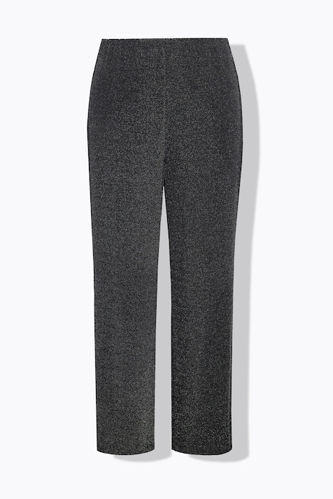 Jerseyhose, Glitter, gerades Bein, Elastikbund