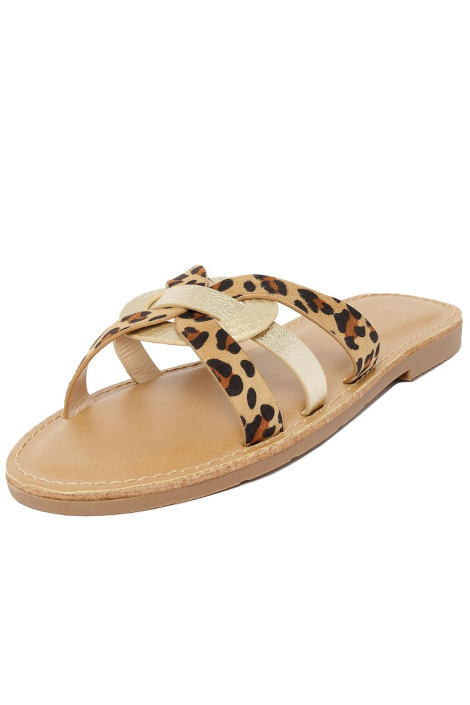 LolaLiza camel dames sandaal