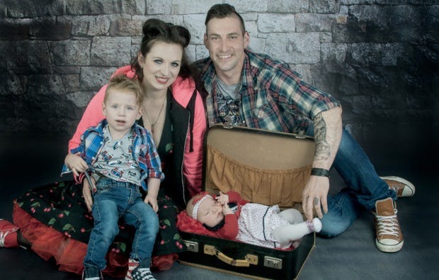 Familien Fotoshooting in Niederwinkling als besonderes Geschenk