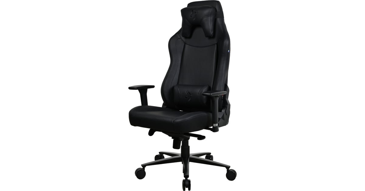 ArozziVernazza XL SoftPU - Pure Black gamestoel  (Zwart)