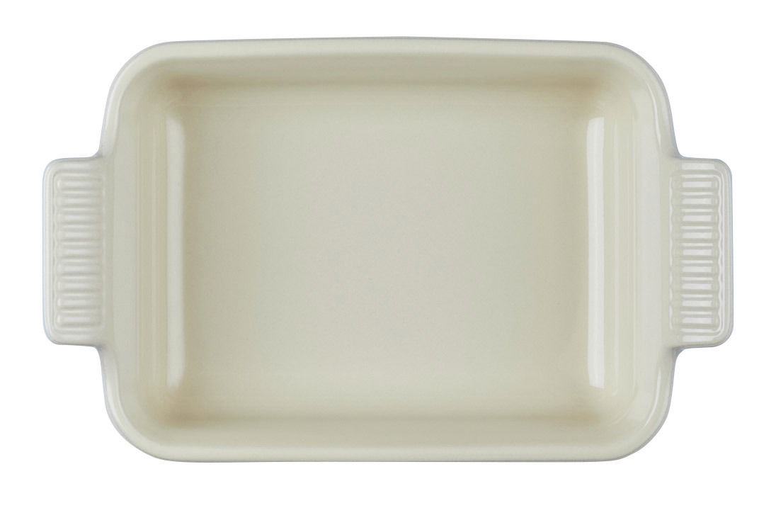 LE CREUSET Auflaufform 26cm Perlgrau TRADITION