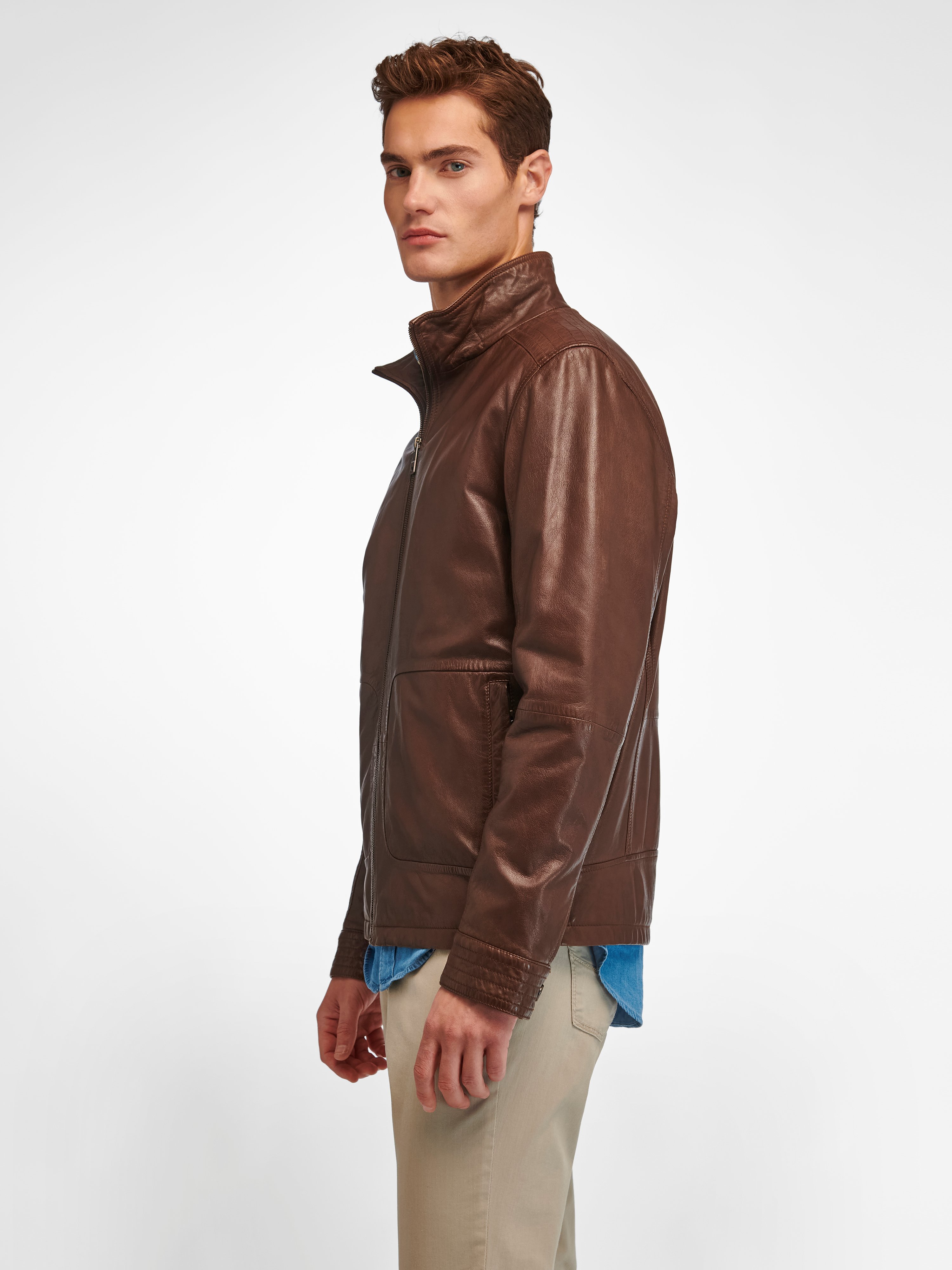Lederjacke
