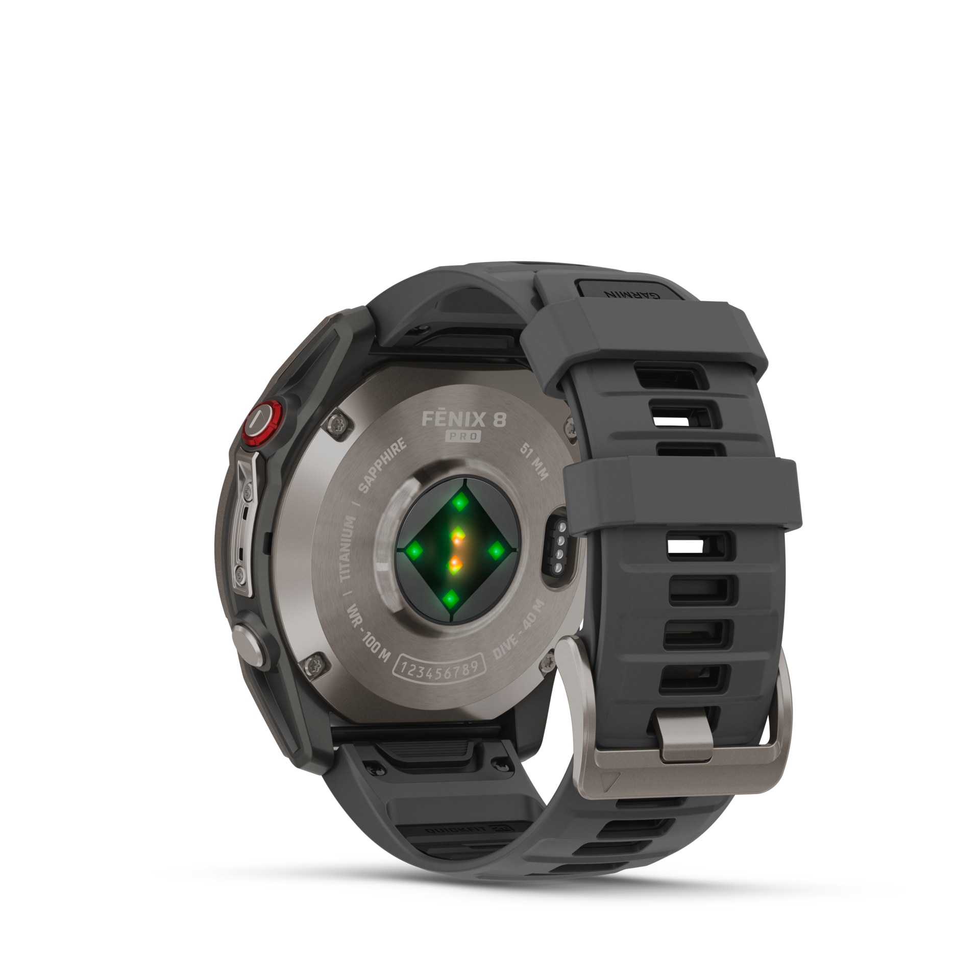 Garmin Smartwatch »FENIX 8 Pro - 51 mm smarte Premium Multisport GPS-Uhr« (3,556 cm / 1,4 ″)