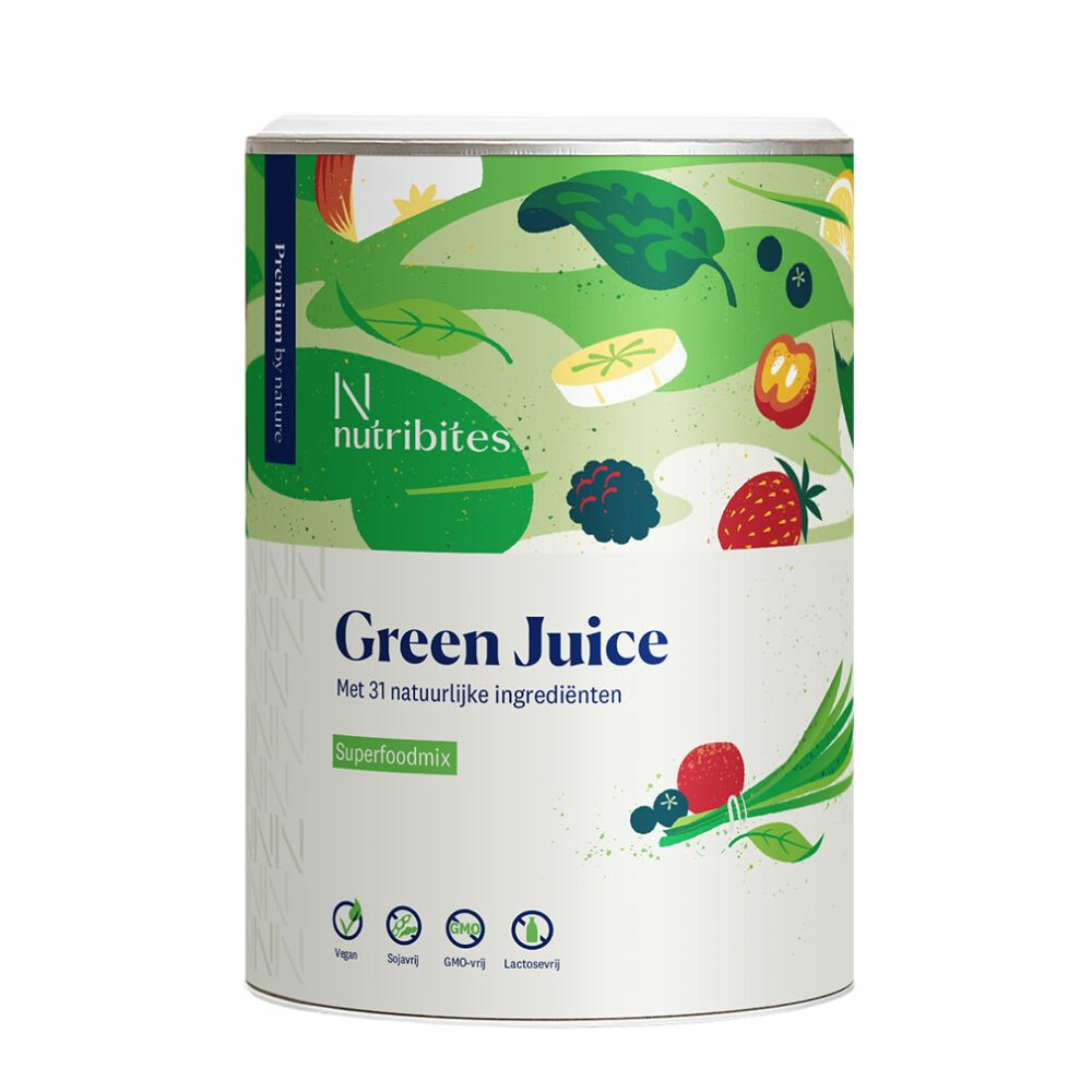 Nutribites Green Juice Poeder300 gr