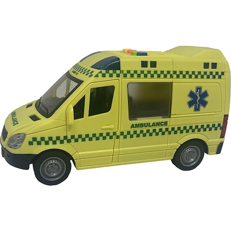 Car Mania Ambulance med lyd og lys