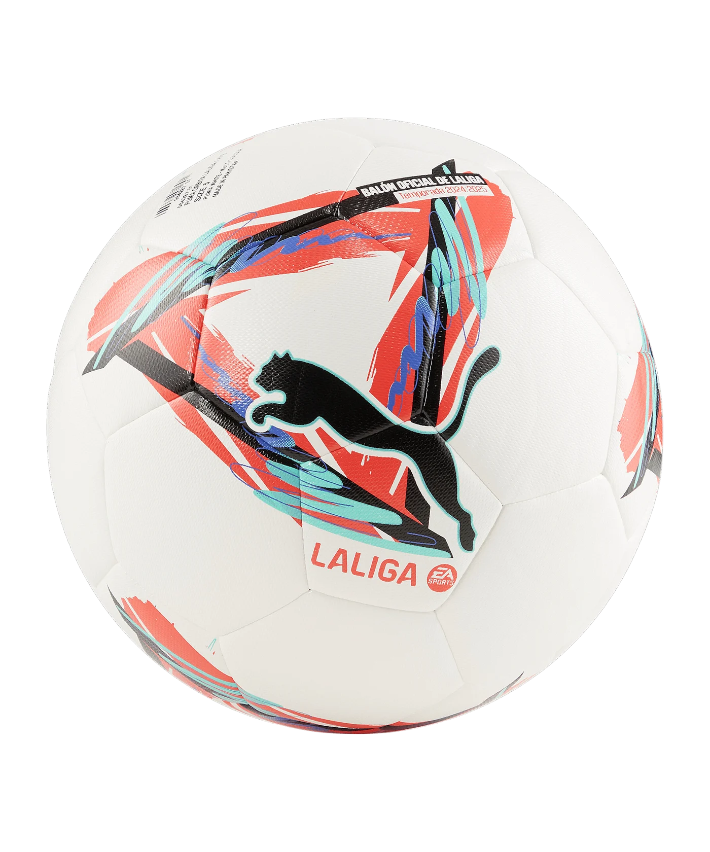 PUMA Orbita LaLiga 1 HYB Trainingsball Weiss F01
