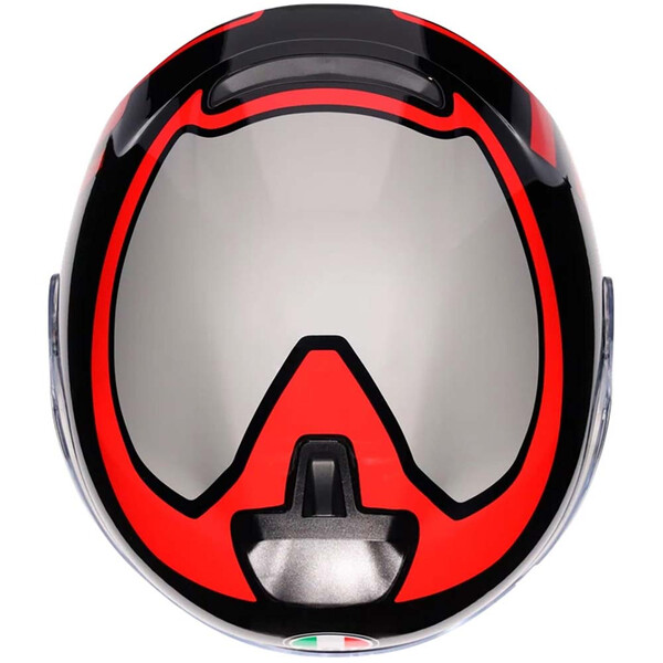 AGV - Casque Irides Valenza Noir / Gris / Rouge / Mat