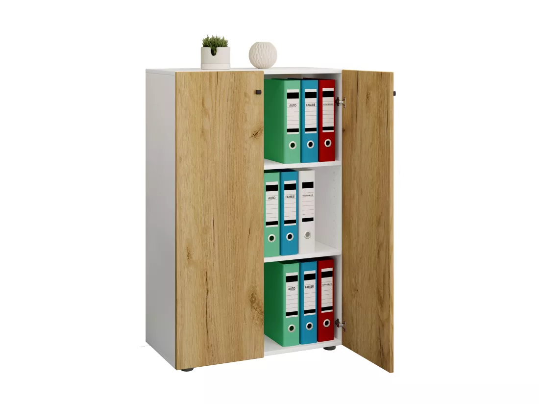 Armoire de bureau Armoire à dossiers Lona 3 cas
