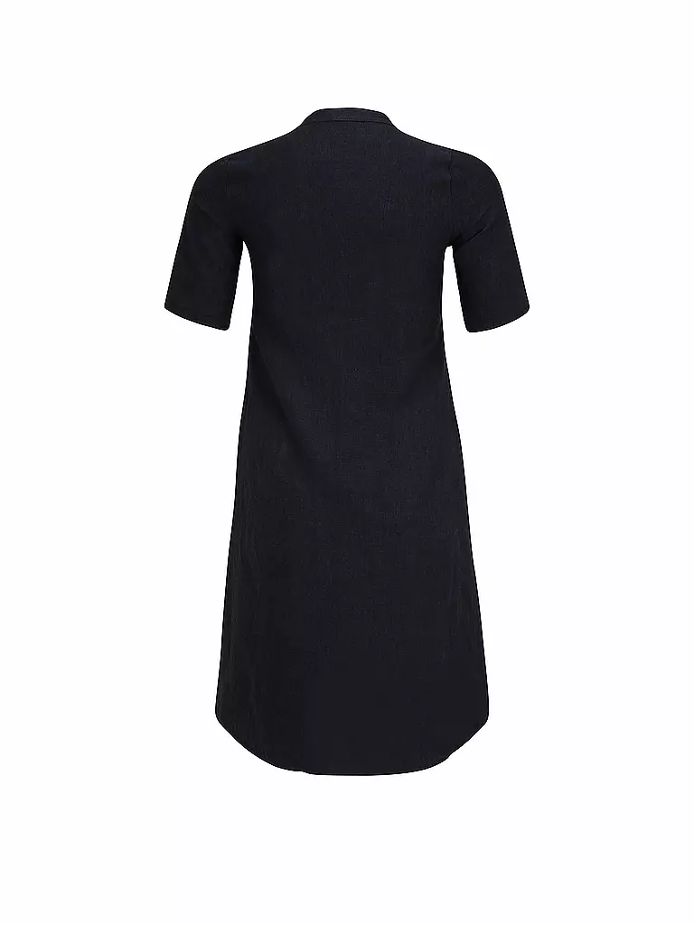 DORIS STREICH Leinenkleid dunkelblau