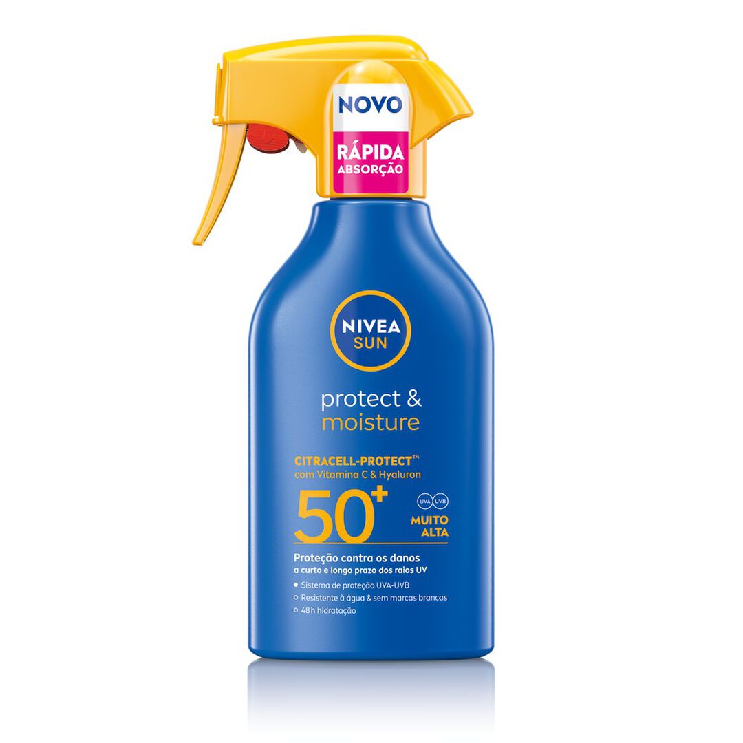 NIVEA  Nive Sun - Spray Familiar Protect & Moisture FP50+ - 270ml