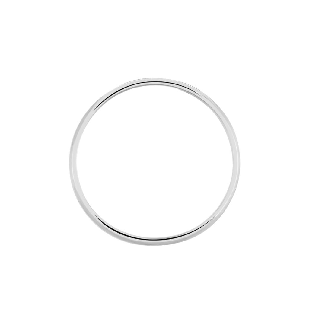 Alliance Meredithe Demi Jonc Classique Or Blanc