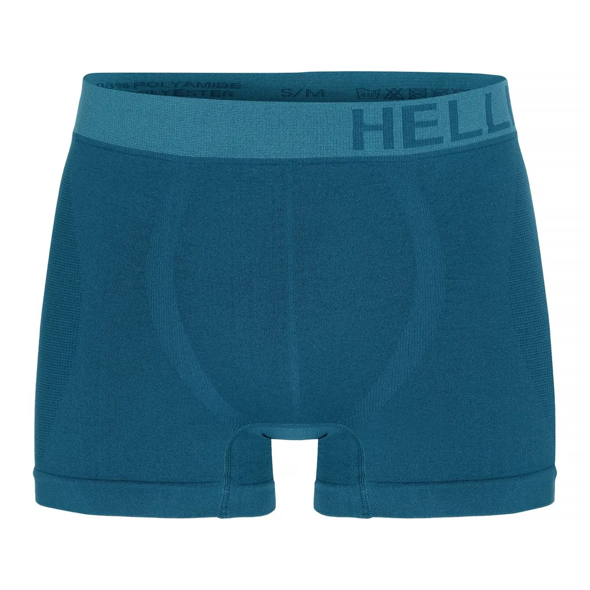 Hellner Men's Svierkku Seamless Boxer Blue Coral