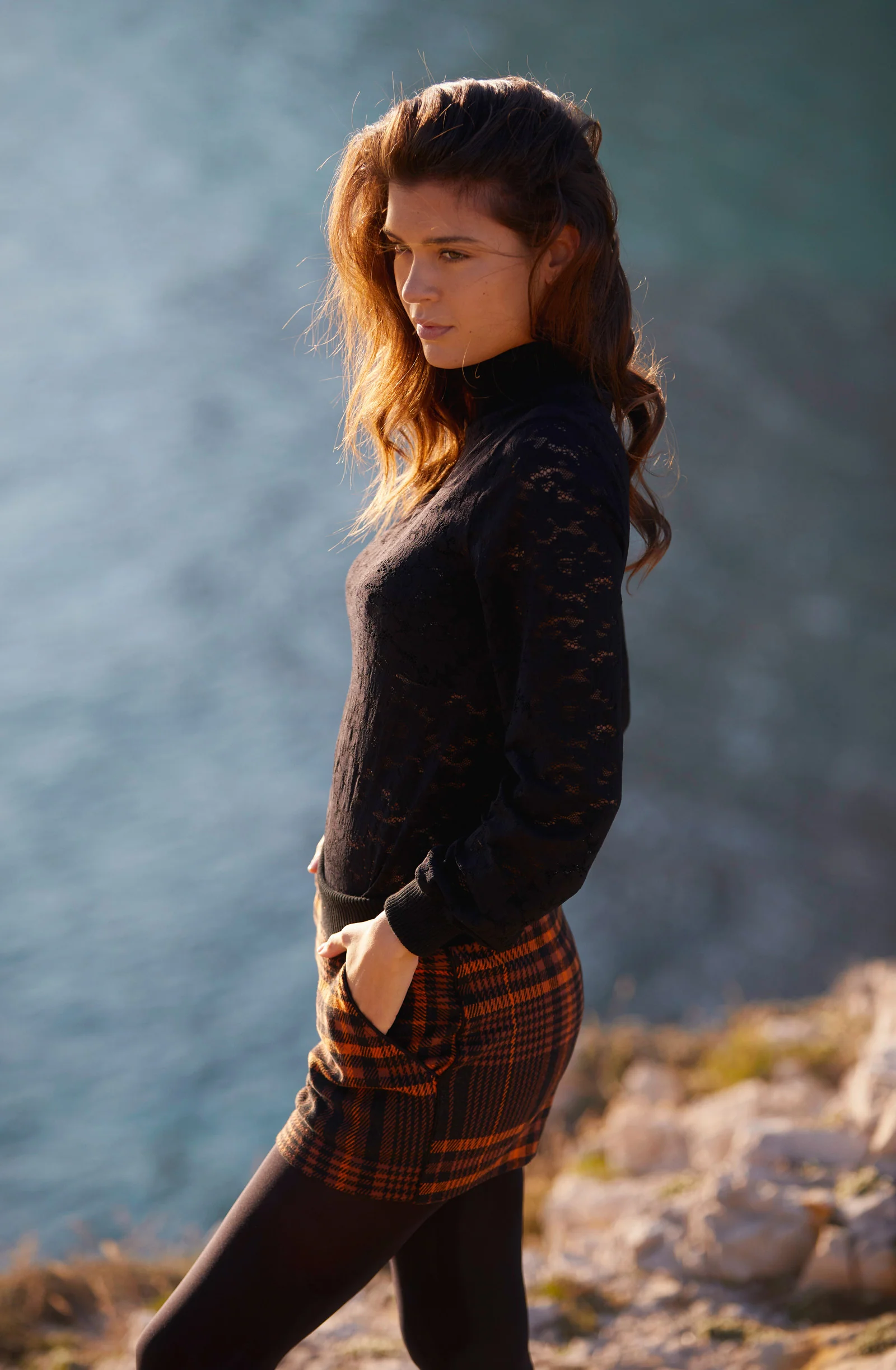suzel Short à motif TARTAN Tartan