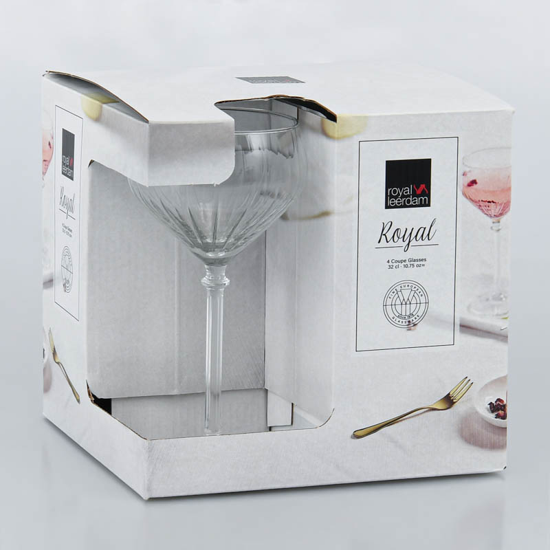 Lot de 4 coupes 'Royal' 32cl