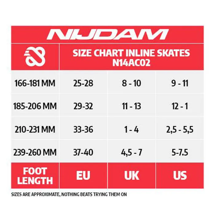 Nijdam Skate/Schaats Combo Bold Berry Jr