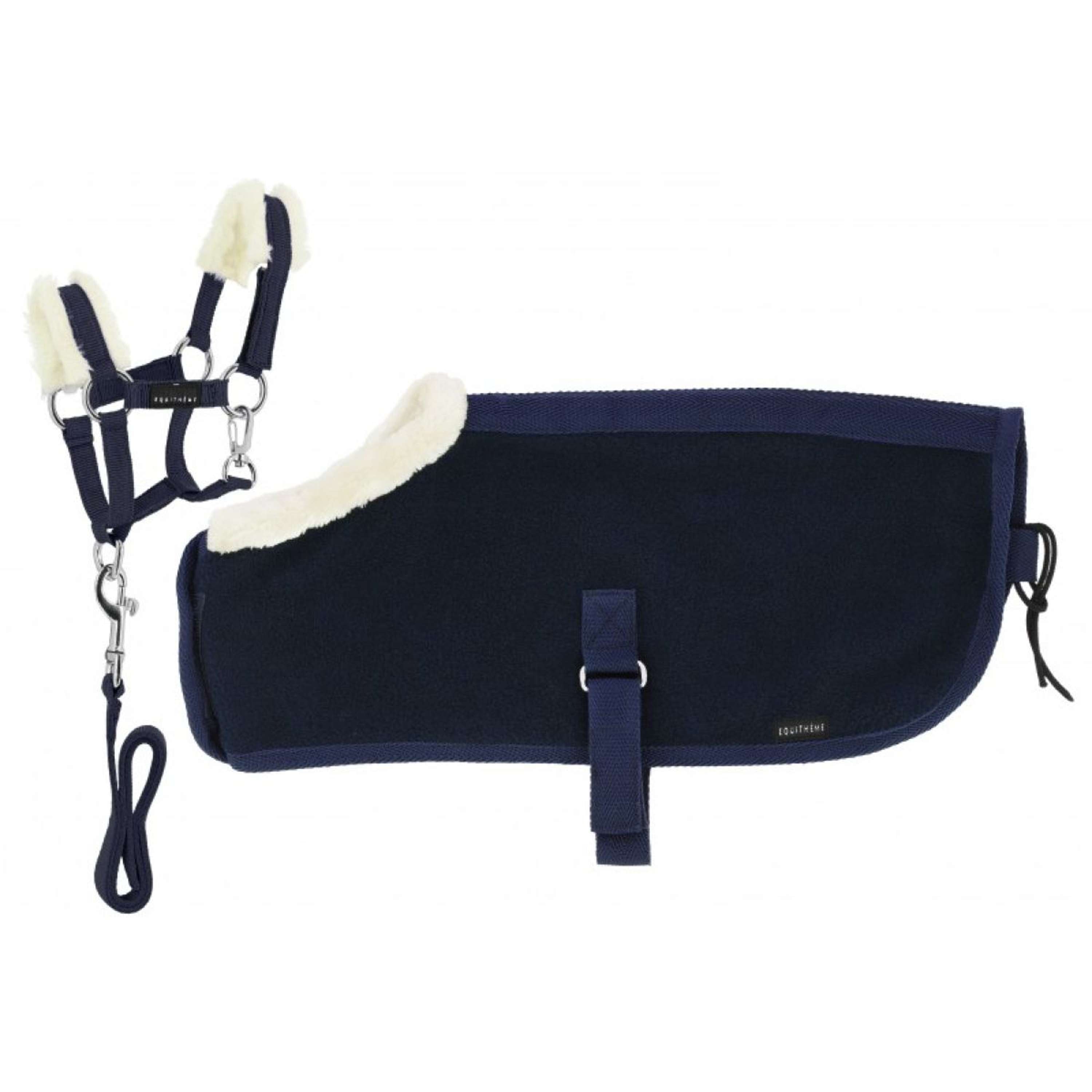 EQUITHÈME Showdeken Set Mini Pony Academy Navy