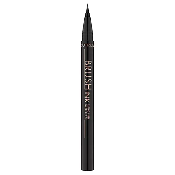 Catrice Yeux Brush Ink Tattoo Eyeliner Waterproof Effet Tatouage N°010 Black Waterproof 1ml