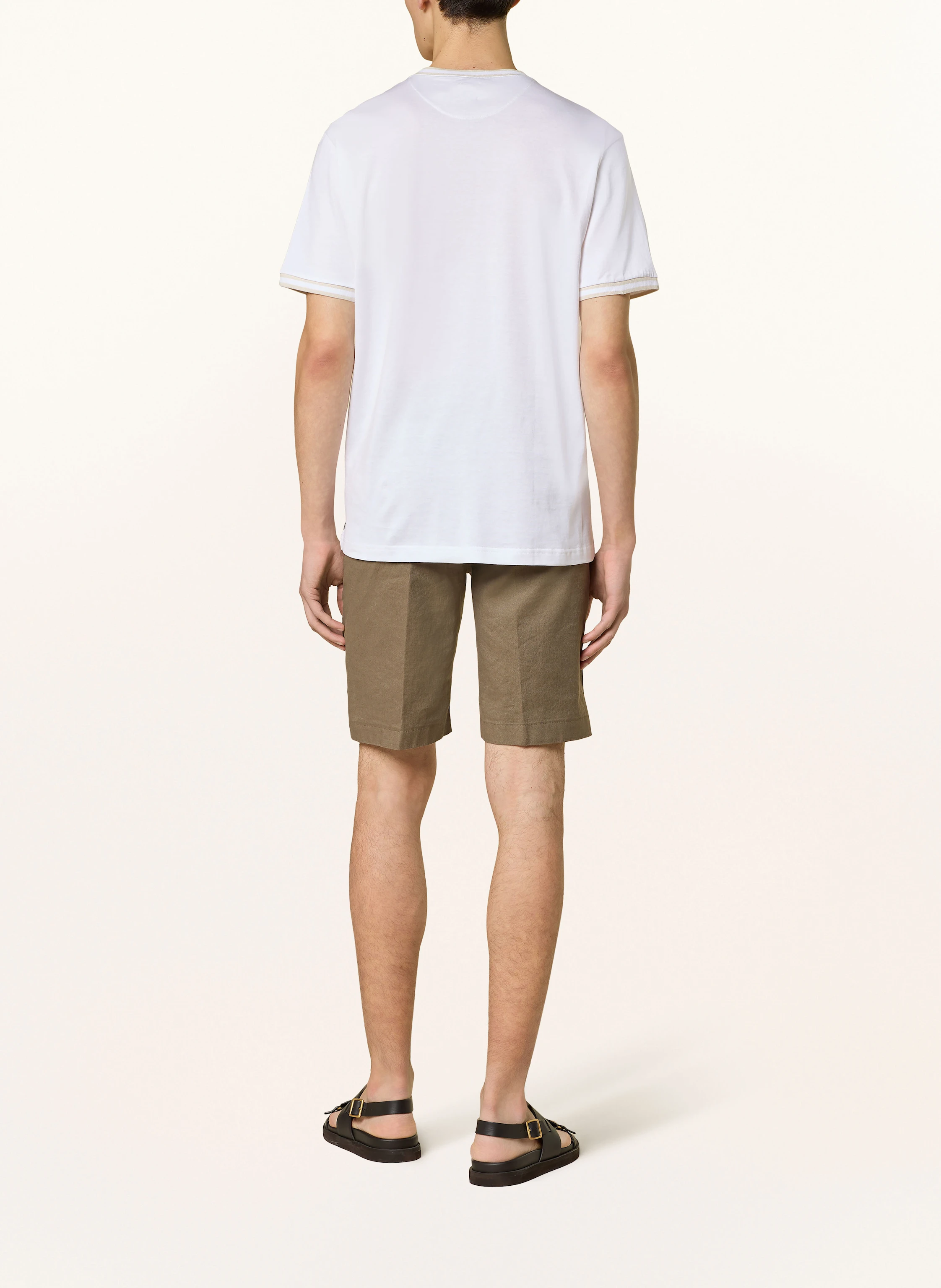 BERWICH Shorts mit Leinen