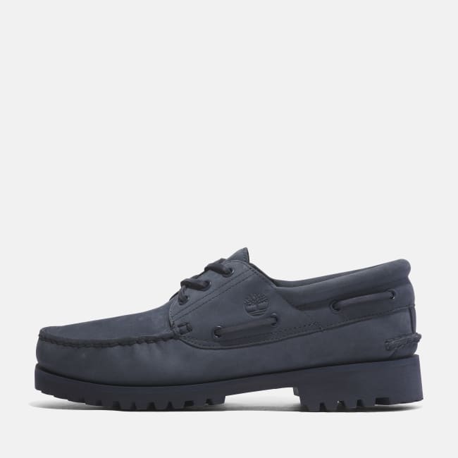 Scarpa da Barca Timberland® Authentic Handsewn                da Uomo in pelle scamosciata blu scuro