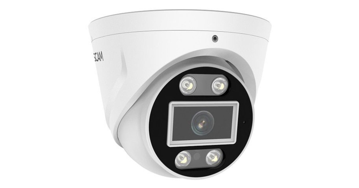 FoscamT5EP, 3K QHD PoE IP turret camera  (Wit)