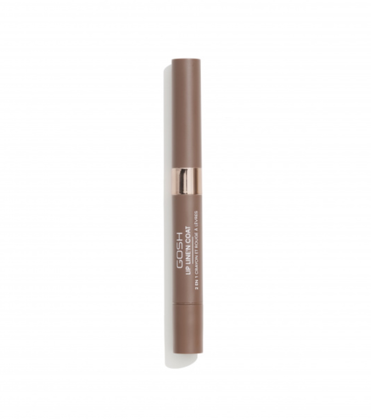 Gosh - Batom 2 em 1 Lip Line'n Coat - 005: Brown Sugar