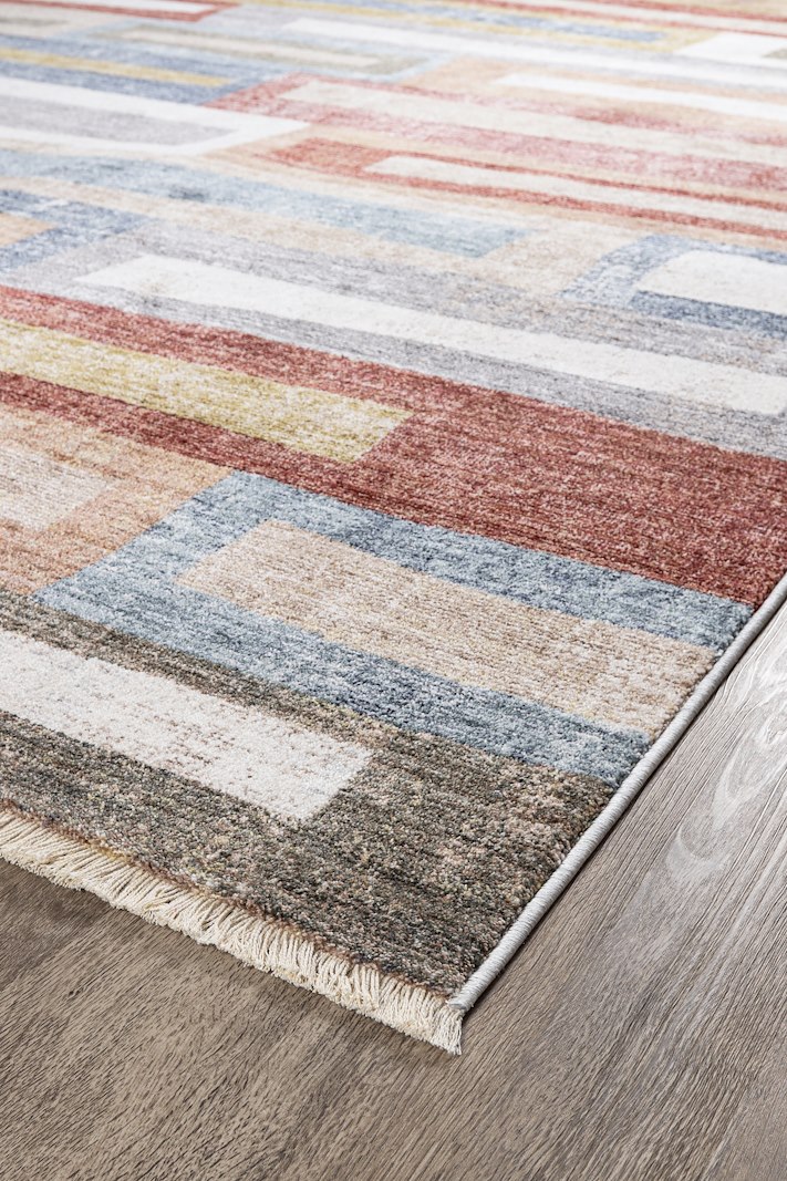 Pino gulvteppe 160x240 160x240cm multi farget 100 % polyester