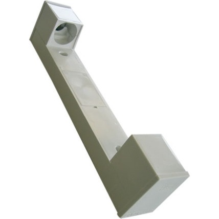 Applique simple - Normaric B52 - sans tube - IP24 - 230V - blanc