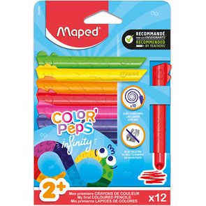 my first Crayon de couleur COLOR'PEPS INFINITY, 12