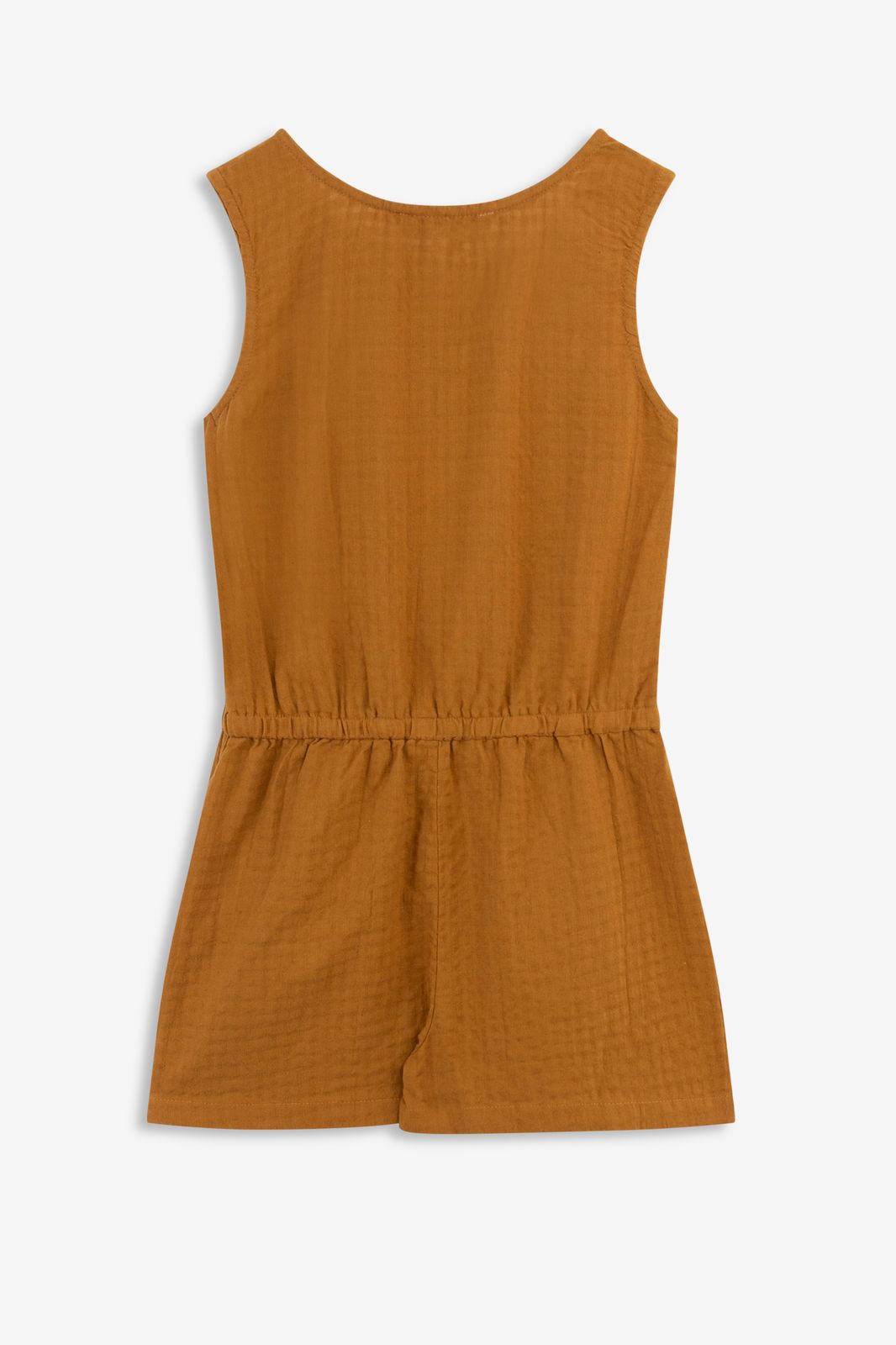 Goudbruine playsuit