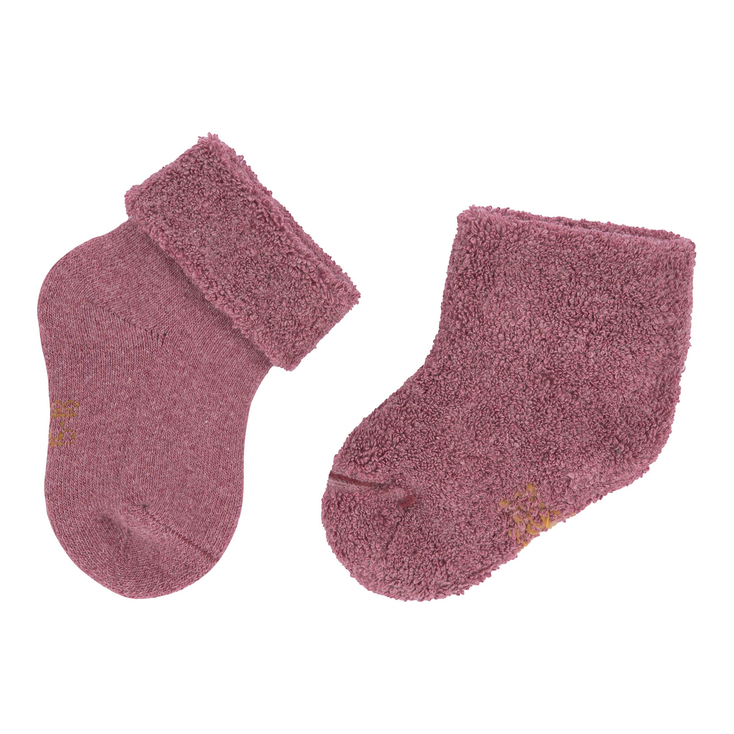 Lässig 3er-Pack Erstlingssocken rosa/gelb
