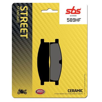 Plaquettes de freins SBS 589HF Organique avant