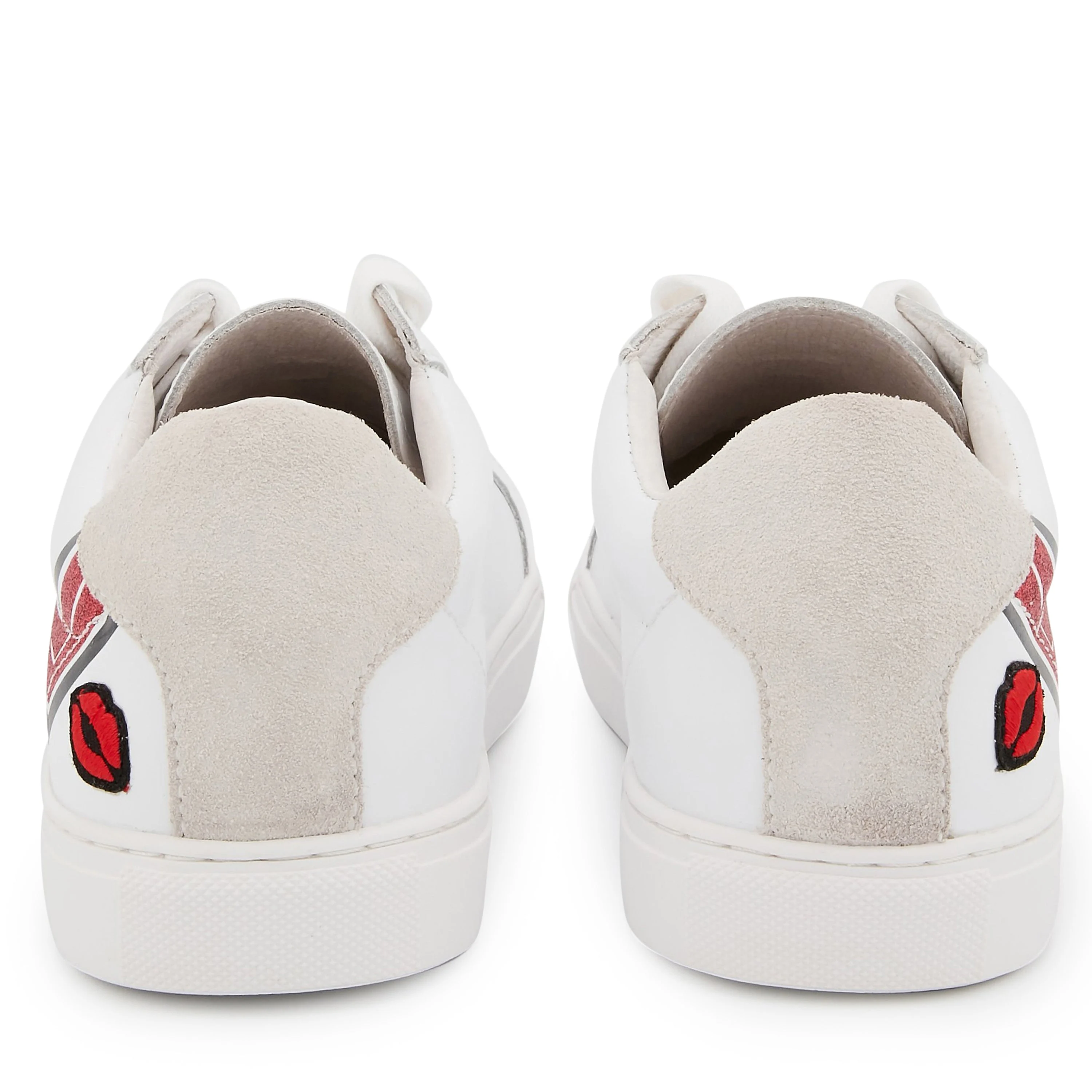SIMONE RETRO AMOUR - Sneakers en cuir | Blanc