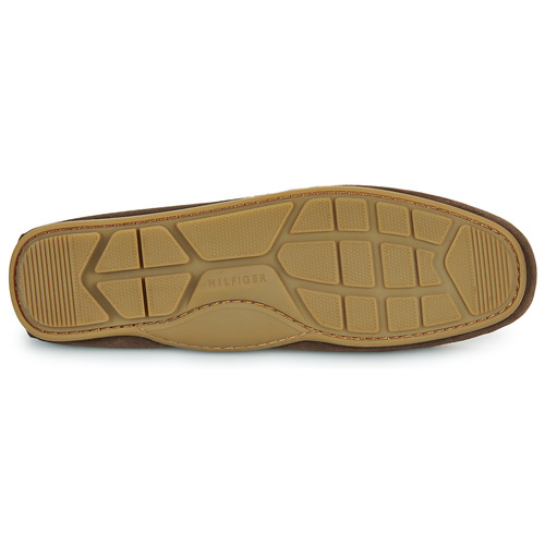 Tommy Hilfiger - CASUAL HILFIGER SUEDE DRIVER - Marron
