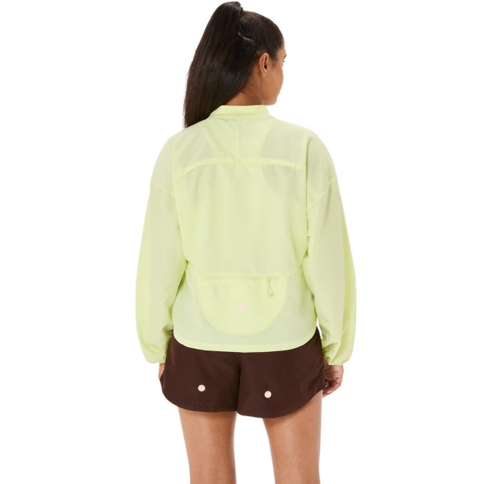 Asics Dame Jakker Nagino Run Jacket Gul