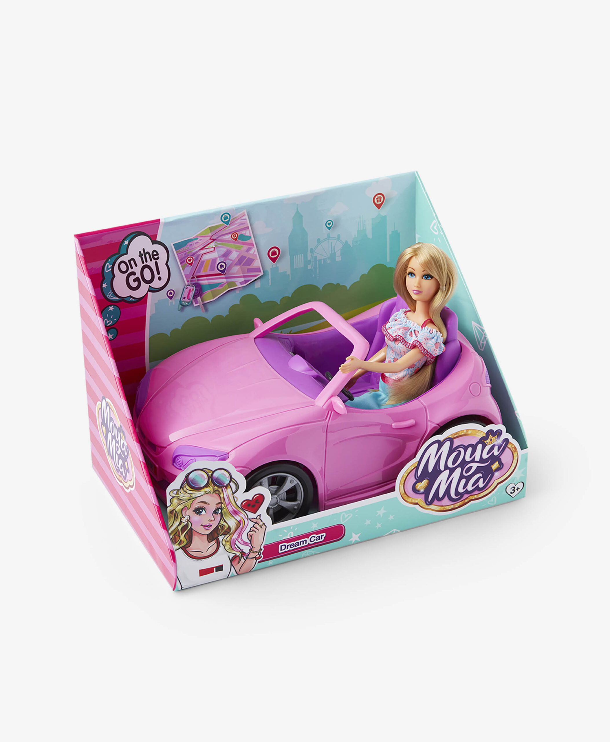 Moya Mia Puppe mit Auto