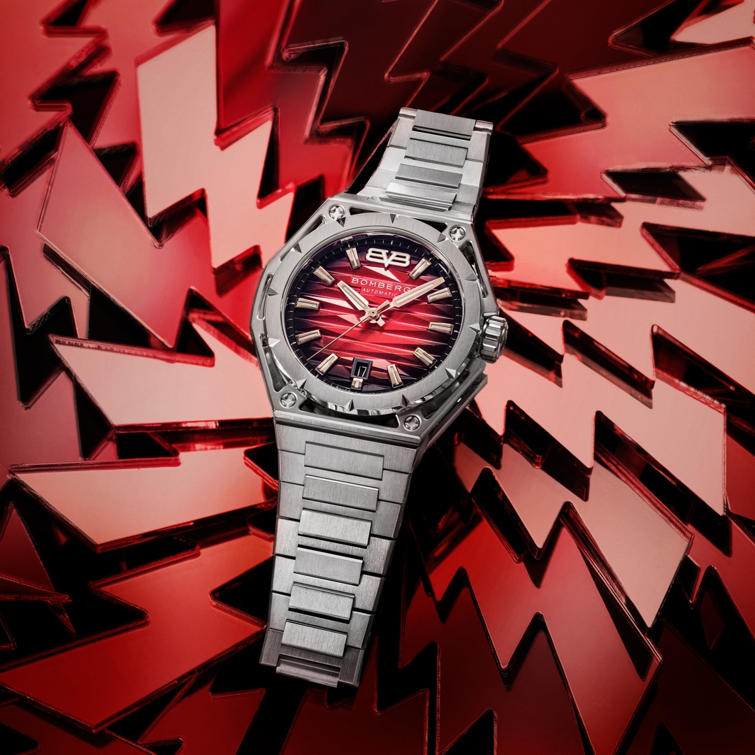 Bomberg Edge Core Automatic Red