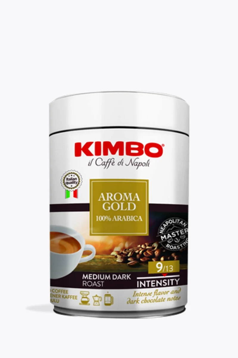 Kimbo Gold Espresso 100% Arabica gemahlen 250g Dose