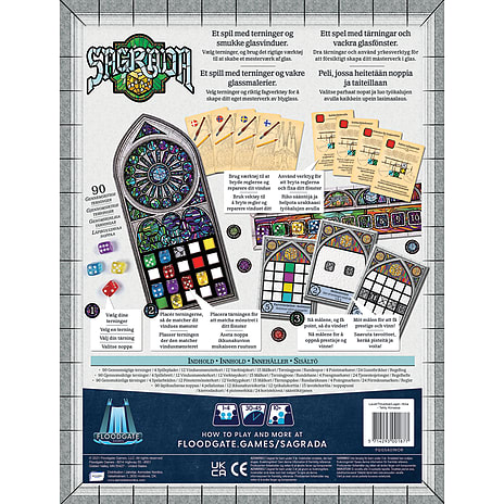 Sagrada Nordic glasmosaik