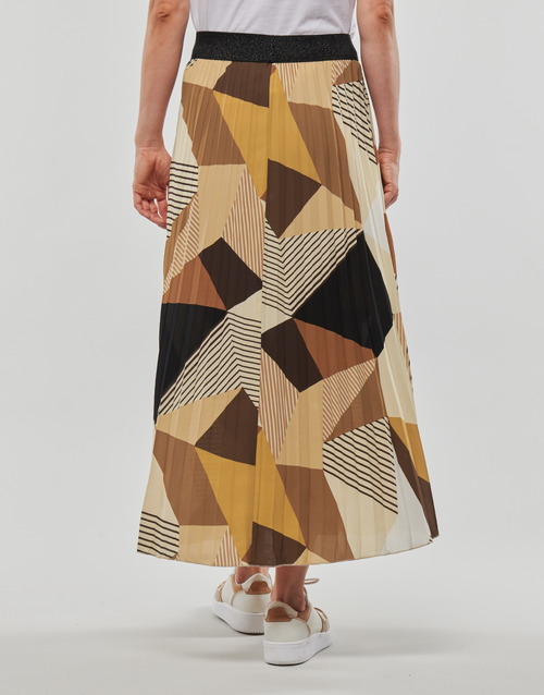 Only - ONLSIMONE LIFE MIDI PLISSE SKIRT PTM - Marron