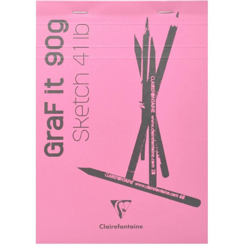 GraF'it bloc agrafé 80F A6 90g - Aléatoire