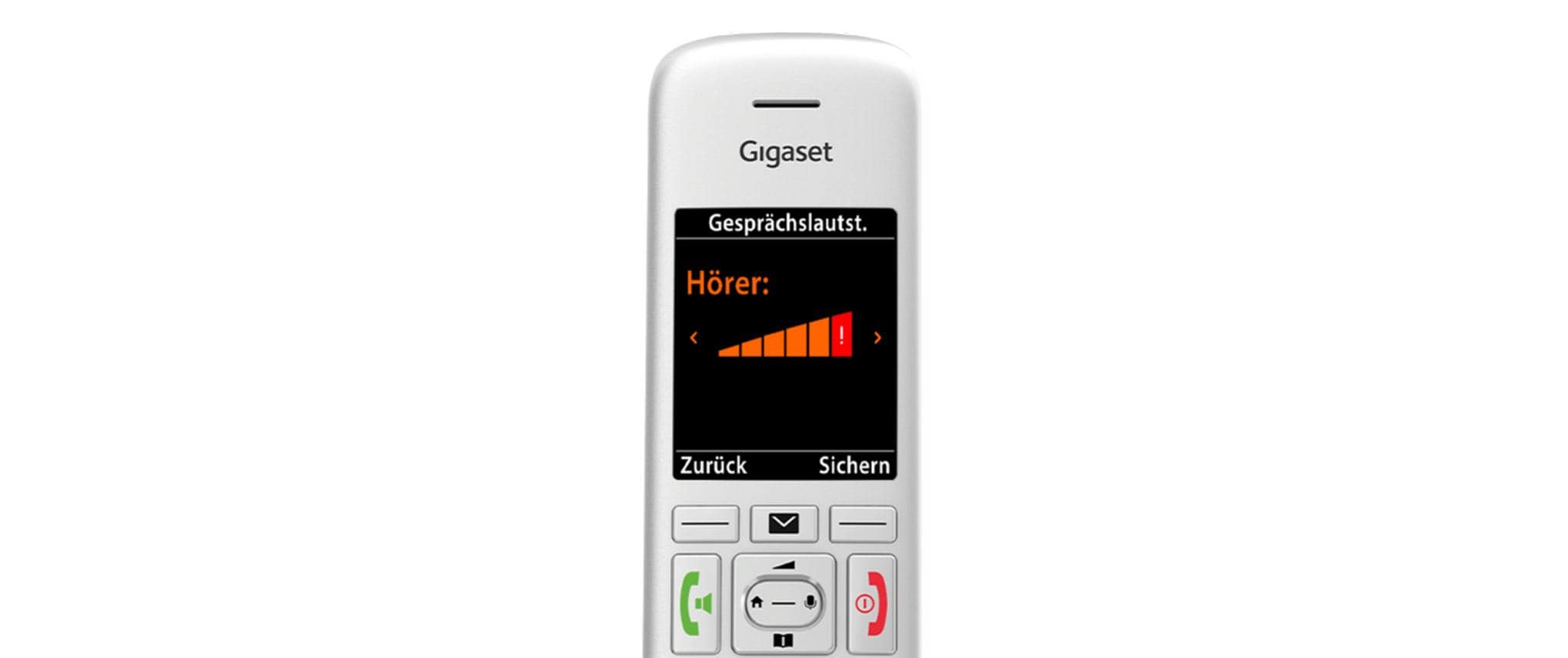 Mobilteil E390 HX CAT-iqDas Mehr-Generationen-Telefon für alle Router mit DECT-Basis