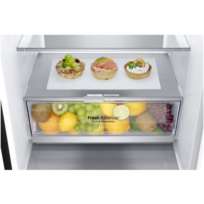 LG Kühl-/Gefrierkombination GBB92MCB2P Matte Black
