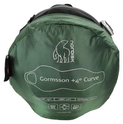 Sac de Couchage Nordisk Gormsson 4° XL Curve Vert