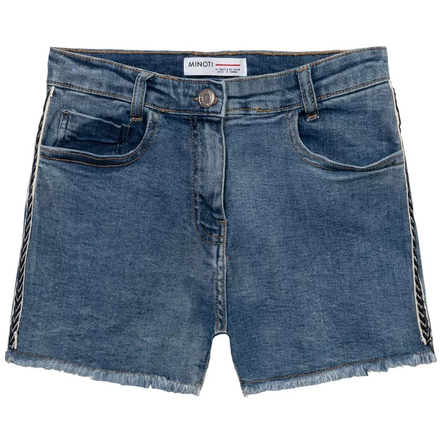 MINOTI Jeansshorts Denim-Blau