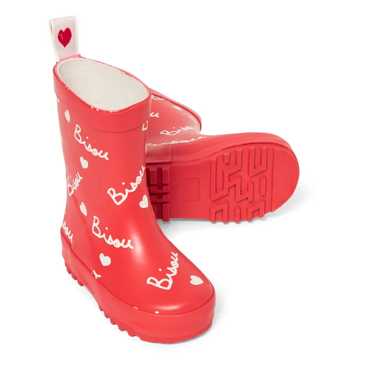 Mathilde Cabanas Bottes de Pluie | Rouge