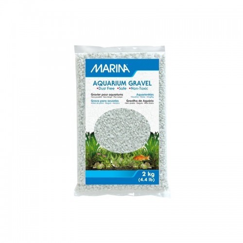 Cascalho marinho branco para aquários