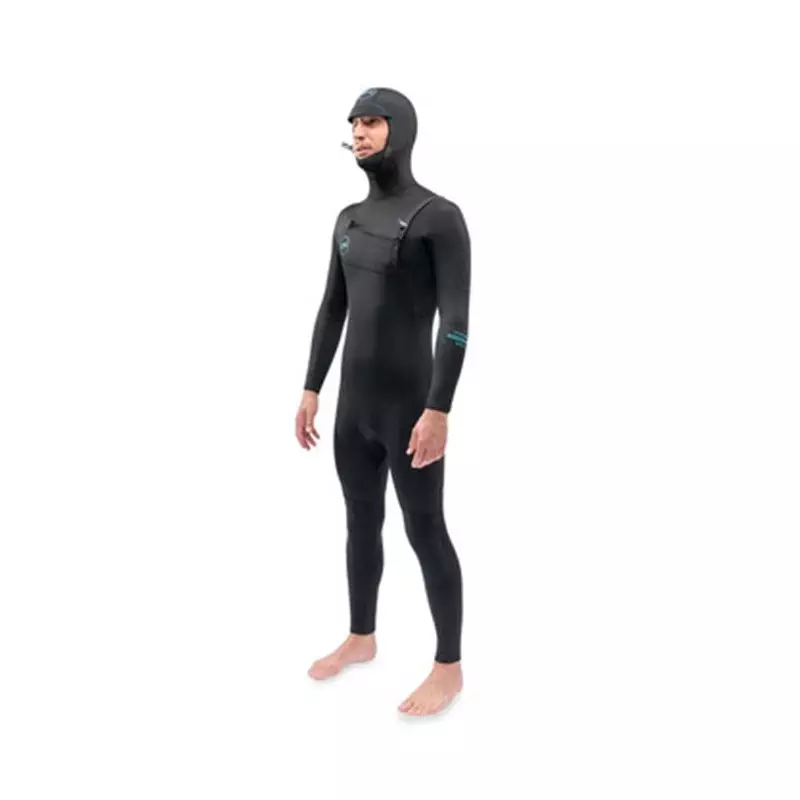 Combinaison intégrale DAKINE Mission Chest Zip Hooded 4/3 Black